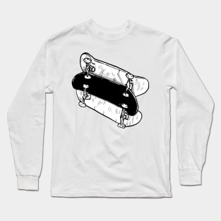 Skateboard decks Long Sleeve T-Shirt